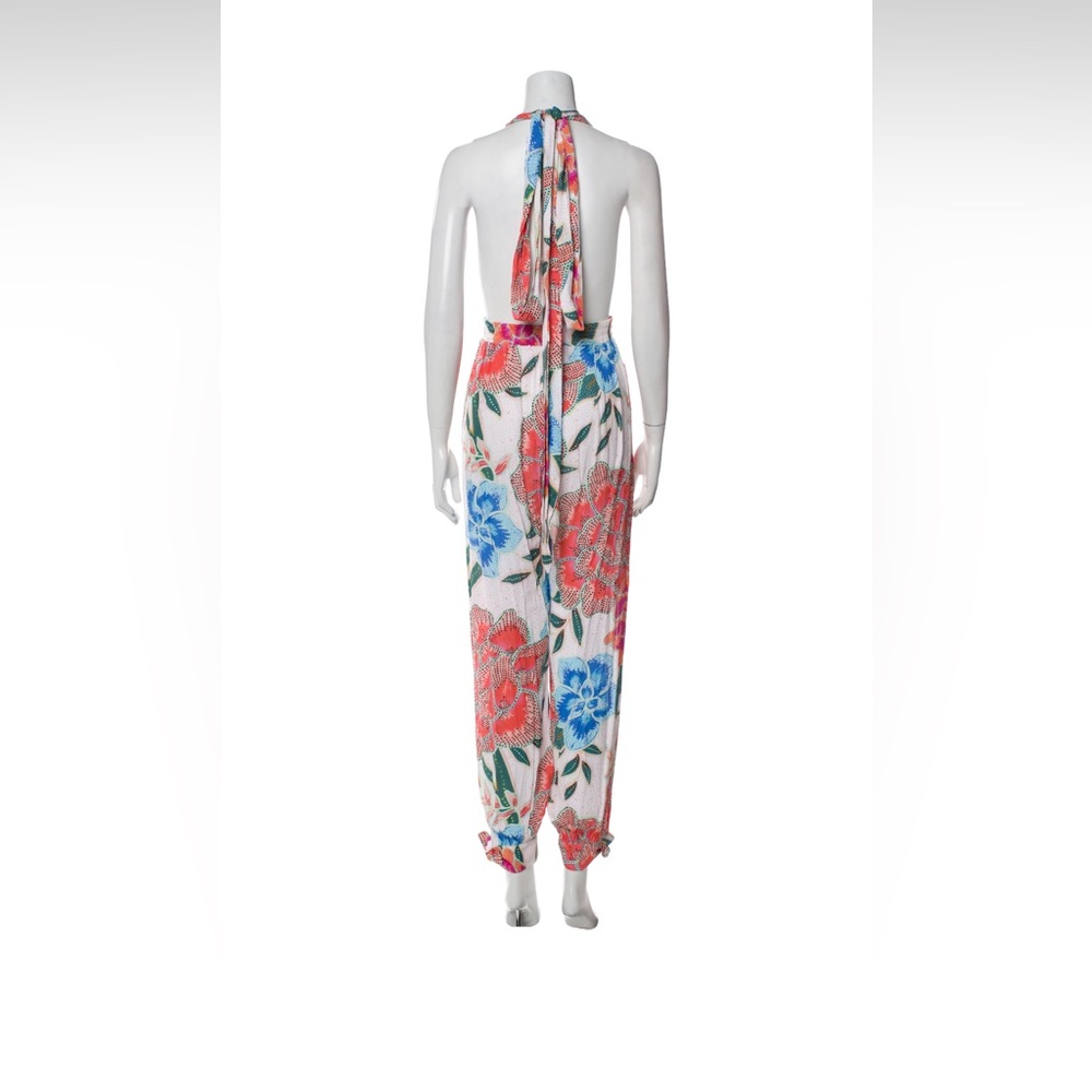 Mara Hoffman Jumpsuit
• Pink & Red
• Printed
• Halterneck - Picture 3 of 5